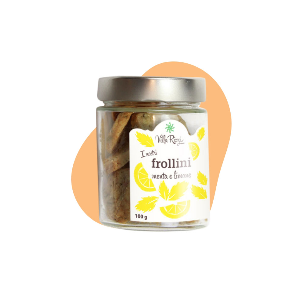 Prodotti da forno frollini menta limone