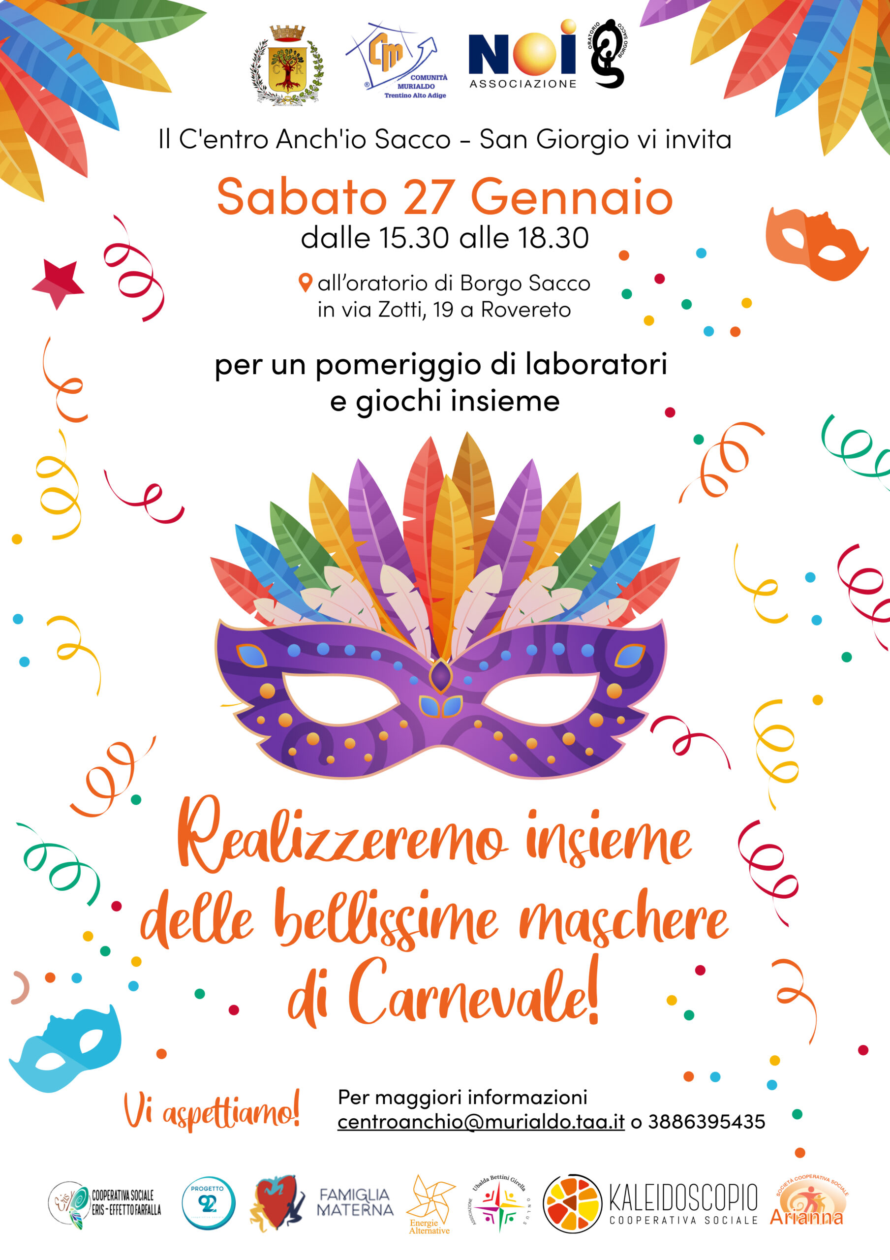 Carnevale insieme! – Rovereto