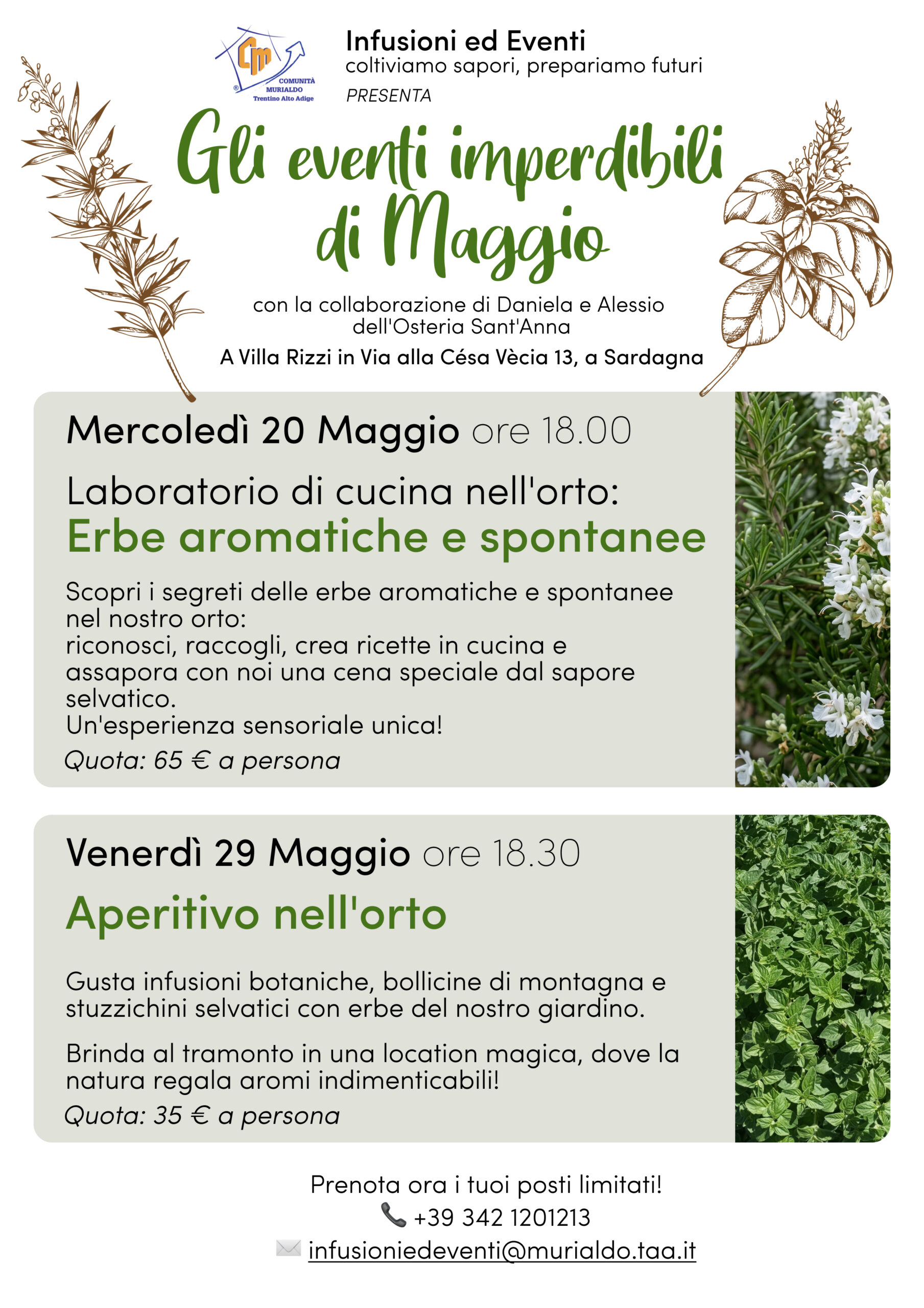 Gli eventi imperdibili di maggio Infusioni ed eventi (1)