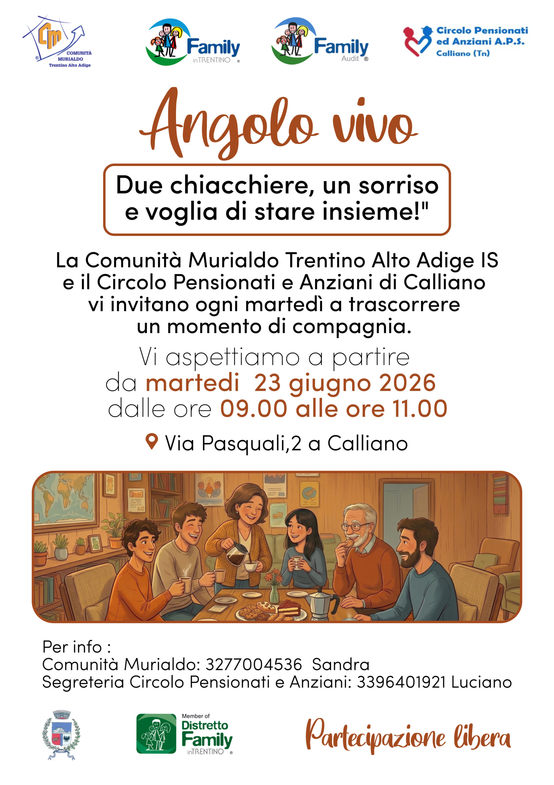 Angolo vivo due chiacchere Calliano