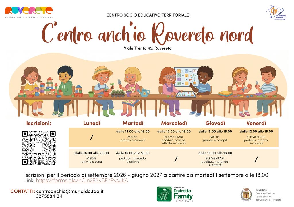 C’ENTRO ANCH’IO ROVERETO NORD MEDIE