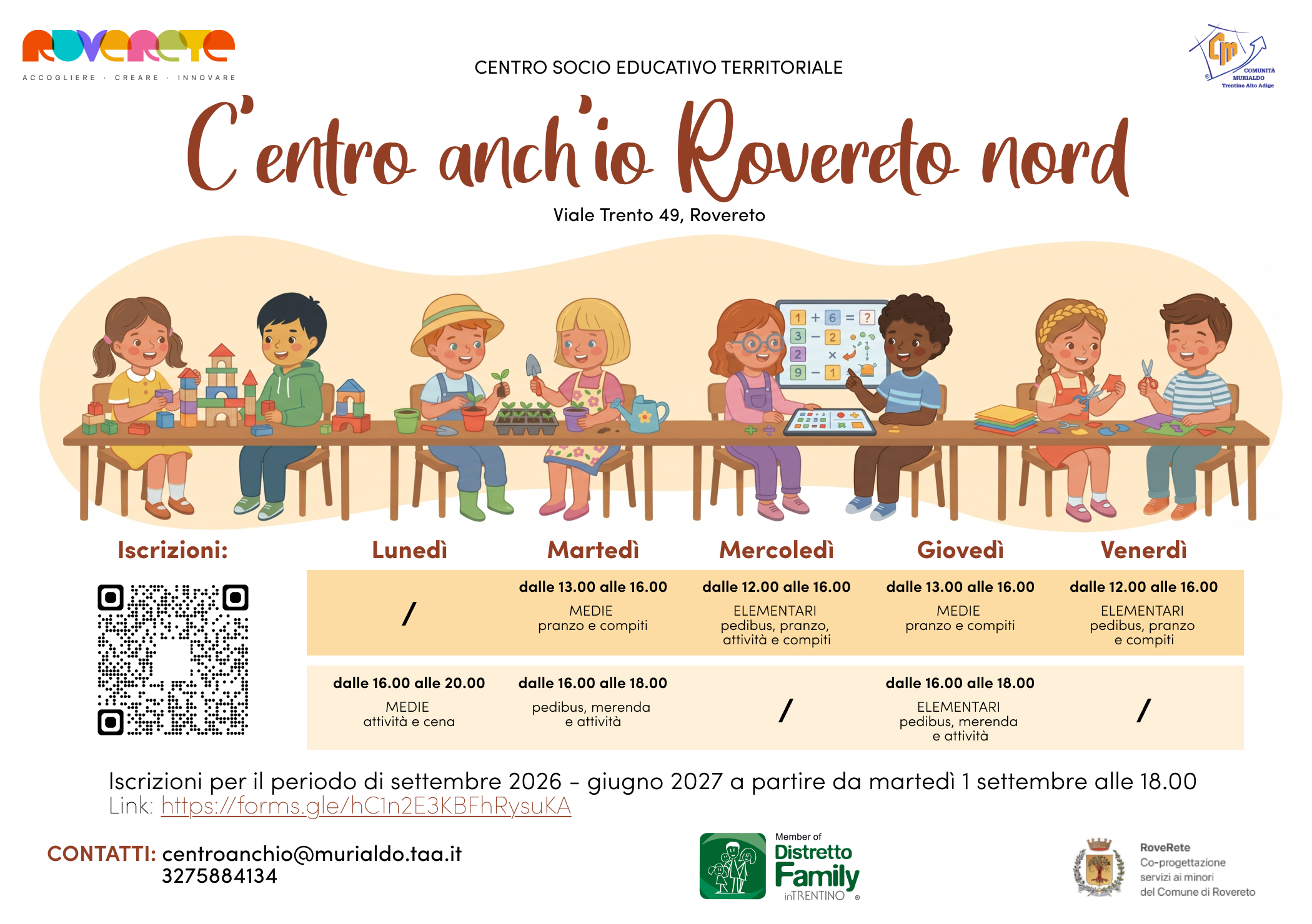 C’ENTRO ANCH’IO ROVERETO NORD MEDIE