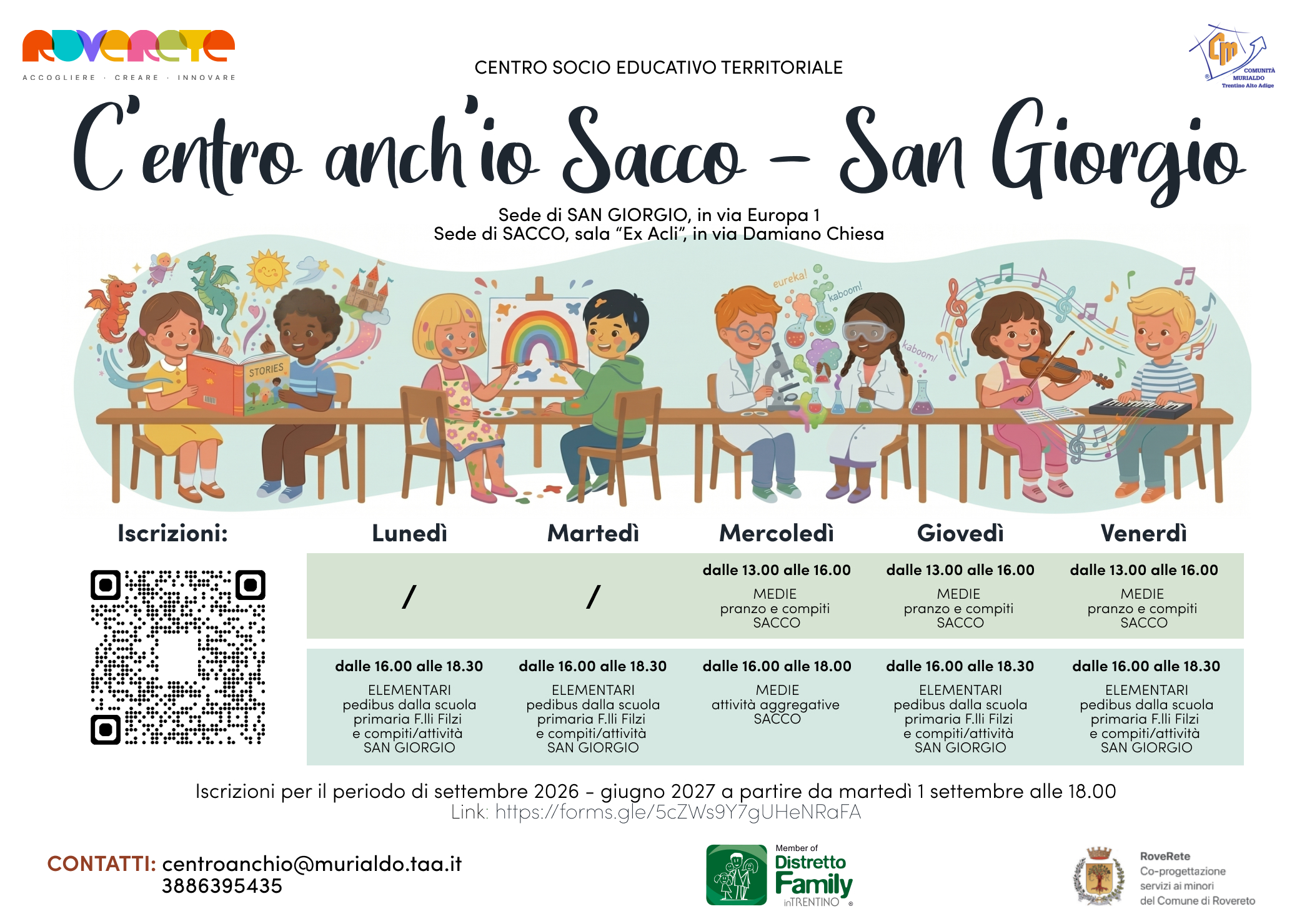 C’ENTRO ANCH’IO Sacco San giorgio