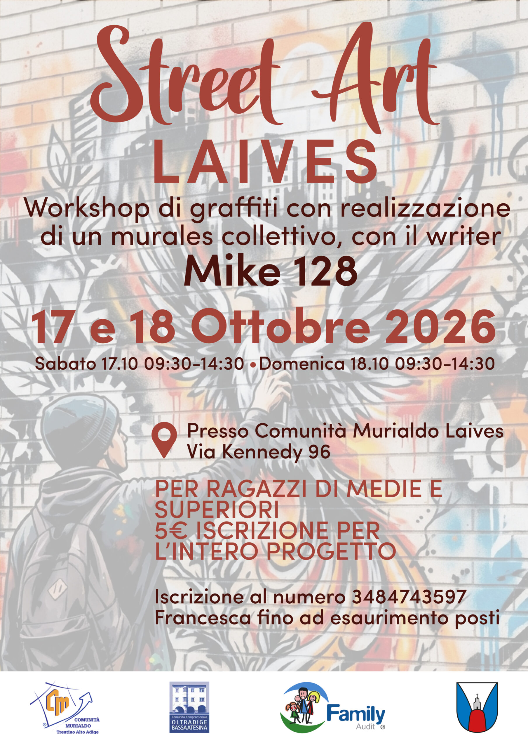 Street Art Laives Villa rizzi